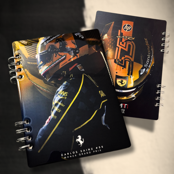 Cuaderno Carlos Sainz Gp Monza