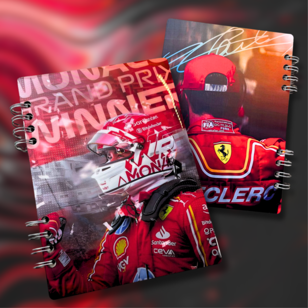 Cuaderno Charles Leclerc Gp Monaco