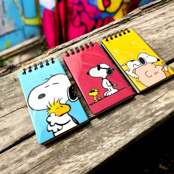 Libretas Kit x3 Snoopy