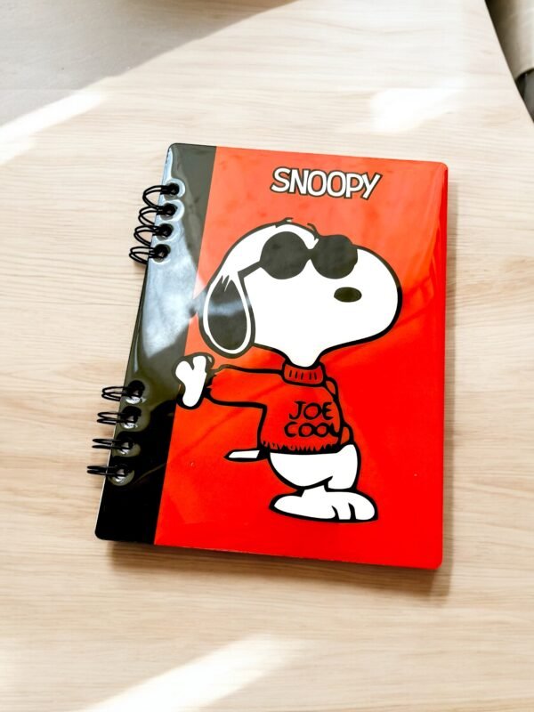 Cuaderno Snoopy